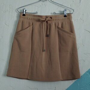 Cable & Gauge Sport Drawstring Khaki Skort
